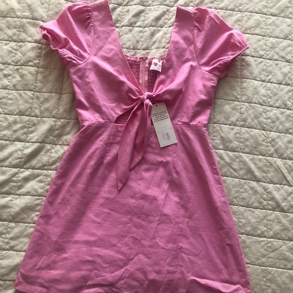 Buddy Love Bubblegum Pink Mini Dress